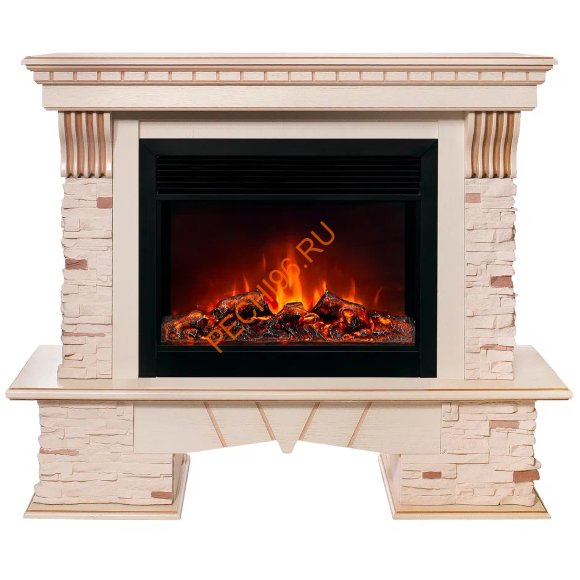 Электрокамин RealFlame Sorento 25,5/26 WT с очагом MoonBlaze Lux BL Электрокамин RealFlame Sorento 25,5/26 WT с очагом MoonBlaze Lux BL