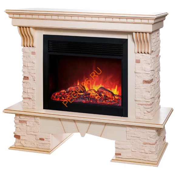 Электрокамин RealFlame Sorento 25,5/26 WT с очагом MoonBlaze Lux BL Электрокамин RealFlame Sorento 25,5/26 WT с очагом MoonBlaze Lux BL