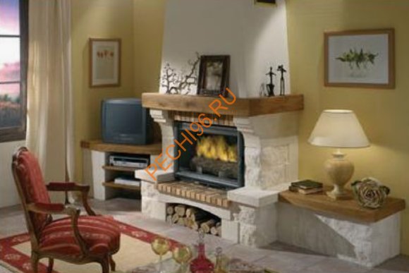 Дровяной камин CHAZELLES Feurance 156 с топкой C801LV