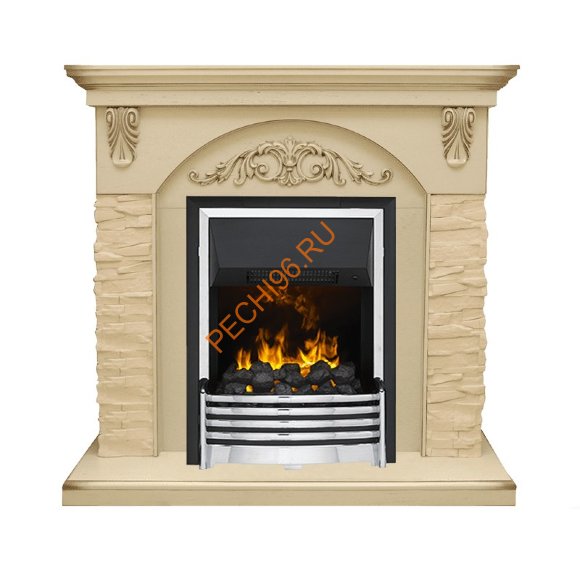 Электрокамин Dimplex Bern с очагом Flagstaff алебастр