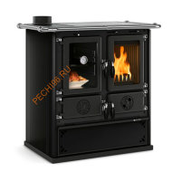 Печь-камин La Nordica ROSETTA SINISTRA 16 STEEL NERO ANTRACITE