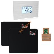 Комплект управления SAWO INNOVA STEEL TOUCH S до 30 кВт, черный Комплект управления SAWO INNOVA STEEL TOUCH S до 30 кВт, черный