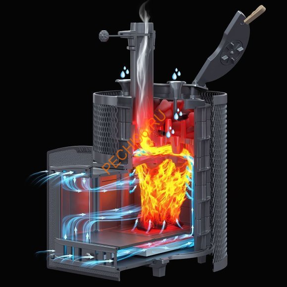 Печь банная Гефест AVANGARD ЗК 24П