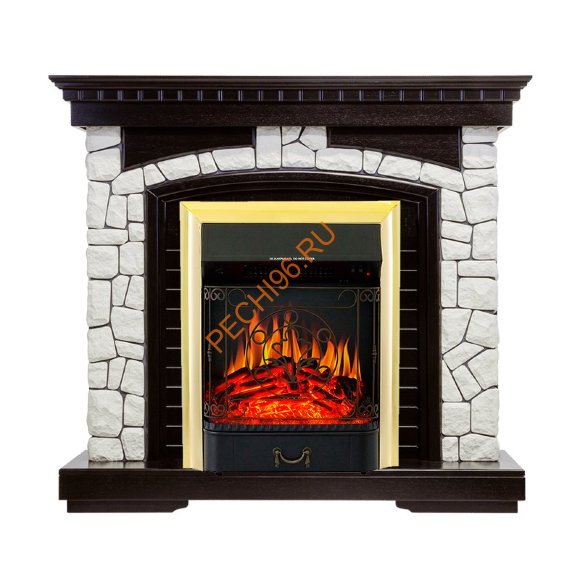 Электрокамин Royal Flame Glasgow венге/белый с очагом Majestic FX Электрокамин Royal Flame Glasgow венге/белый с очагом Majestic FX