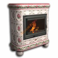 Печь-камин КимрПечь Медальон пристенный Розы