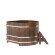 Купель для бани BentWood угловая из сращённой морёной лиственницы, 1,37х1,37 м