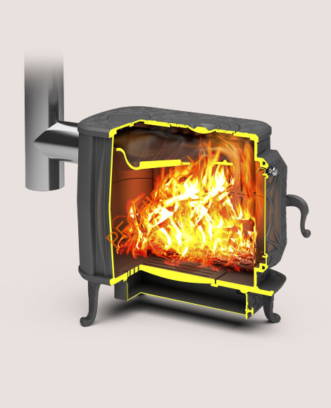 Отопительная печь Теплодар Verona 200