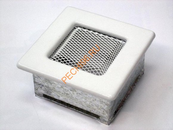 Вентиляционная решетка Kratki 11B 110х110 мм белая