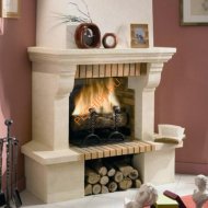 Дровяной камин CHAZELLES СS11 с топкой SOLO D70