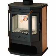 Печь-камин БАВАРИЯ Призматик с плитой