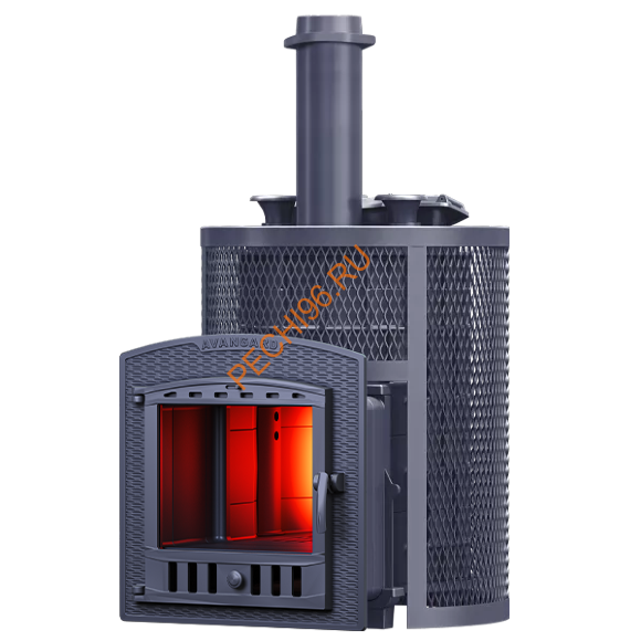 Печь банная Гефест AVANGARD ЗК 35 (П2) Pro Ураган