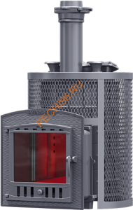Печь банная Гефест AVANGARD ЗК 35П2С Ураган