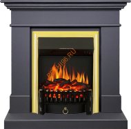 Электрокамин Royal Flame California с очагом Fobos FX Brass