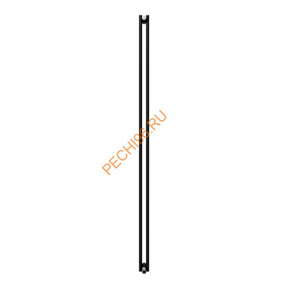 Дизайн-радиатор Royal Thermo Shift R22 VC2180, 10 секций, RAL9005m