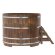Купель для бани BentWood круглая из сращённой морёной лиственницы, D 2,0м