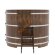 Купель для бани BentWood круглая из сращённой морёной лиственницы, D 2,0м