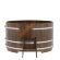 Купель для бани BentWood круглая из сращённой морёной лиственницы, D 2,0м