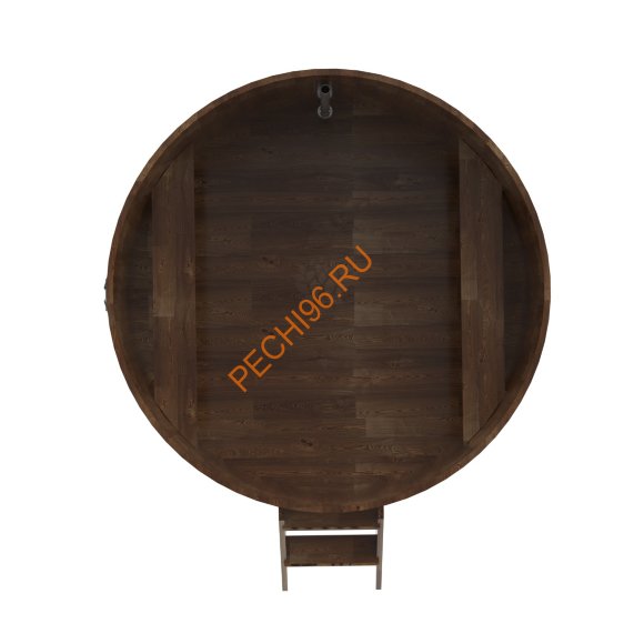 Купель для бани BentWood круглая из сращённой морёной лиственницы, D 2,0м Купель для бани BentWood круглая из сращённой морёной лиственницы, D 2,0м