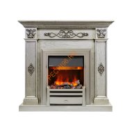 Электрокамин Dimplex Derby с очагом Chesford old silver