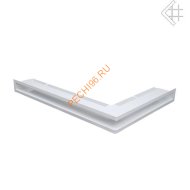 Люфт Kratki NP/L60/B угловой белый 766x547мм