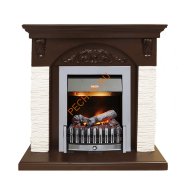 Электрокамин Dimplex Bern с очагом Danville Chrome FB2 темный дуб