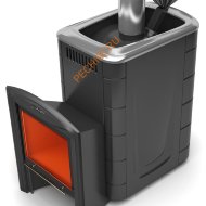 Печь банная ТМФ Гейзер 2014 Carbon Витра
