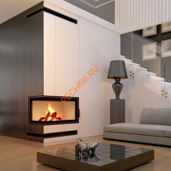 Каминная топка Kratki MBO/L/BS, 15 кВт