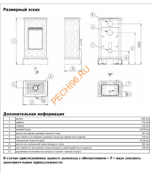 Печь-камин ABX Kaledonie NI низкая вставка York NI Печь-камин ABX Kaledonie NI низкая вставка York NI