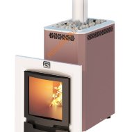 Печь банная Теплодар Кузбасс 14 ТК Панорама