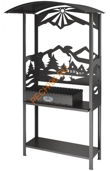 Мангал Grillux с крышей Hot Grill