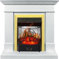 Электрокамин Royal Flame California с очагом Majestic FX M Brass