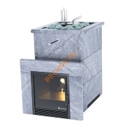 Печь банная ИзиСтим Анапа в полноценном кожухе из талькохлорита