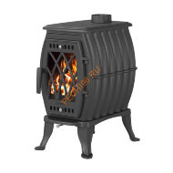 Печь-камин Везувий ВХ-05, Антрацит