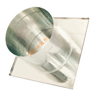 Потолочно-проходной узел УМК  нержавейка АISI 439 d 80 мм холодный