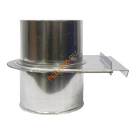 Шибер-задвижка УМК  нержавейка АISI 439 d 180 мм