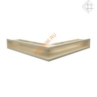 Люфт Kratki NS/90/К угловой кремовый 560x560 мм