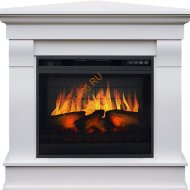 Электрокамин Royal Flame Monaco угловой Бьянко белый с очагом Vision 23 EF LED 3D FX