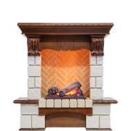 Электрокамин Dimplex Pierre Luxe с очагом Cassette 400 NH дуб