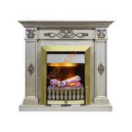 Электрокамин Dimplex Derby с очагом Danville Antique Brass FB2 old silver