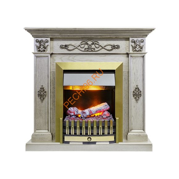 Электрокамин Dimplex Derby с очагом Danville Antique Brass FB2 old silver