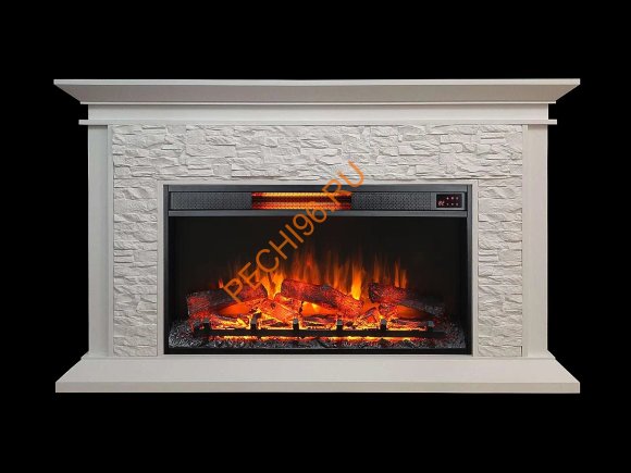 Электрокамин InterFlame Монблан с очагом Foton 36 LED FX QZ