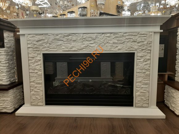 Электрокамин InterFlame Монблан с очагом Foton 36 LED FX QZ