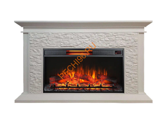 Электрокамин InterFlame Монблан с очагом Foton 36 LED FX QZ