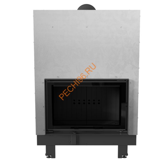 Каминная топка Kratki MBO/G 15 кВт, гильотина