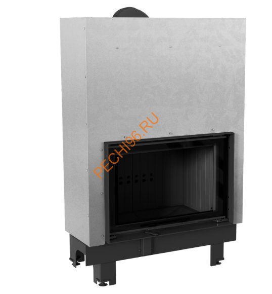 Каминная топка Kratki MBO/G 15 кВт, гильотина