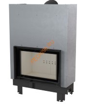 Каминная топка Kratki MBO/G 15 кВт, гильотина