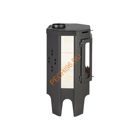 Печь-камин EcoKamin БАВАРИЯ ПРИЗМАТИК пристенно угловой