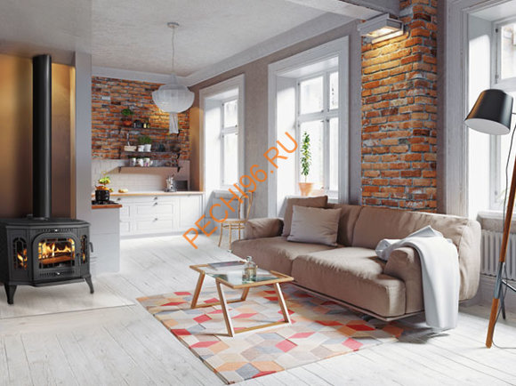 Печь-камин KAW-MET P7