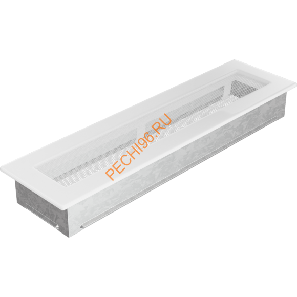 Вентиляционная решетка Kratki 42B 110х420 мм белая