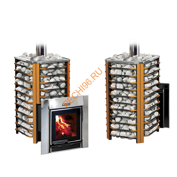 Печь банная Ермак Сетка-Премиум 20 ЗК нержавеющая сталь